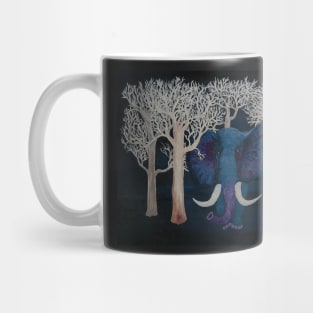 Beautiful Elephant painting design - wildlife design Mug